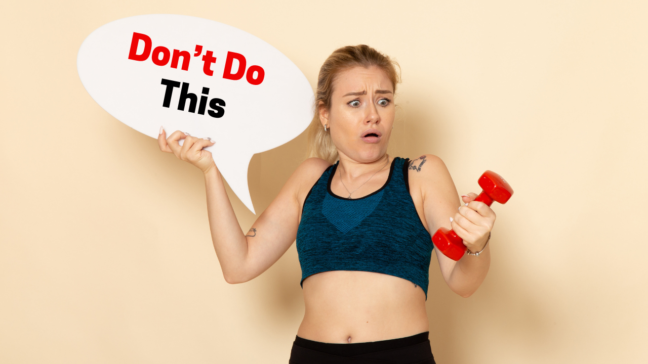 Fitness Mistakes